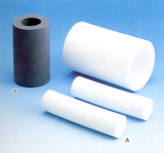 Compression molding pipes
